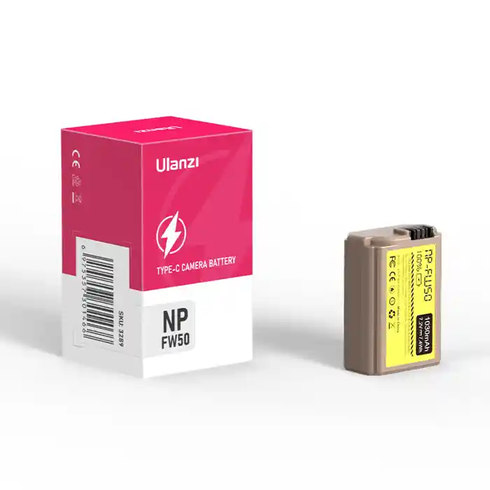 Ulanzi Sony NP-FW50 Lithium-Ion Battery With USB-C Charging Port (1030mAh)